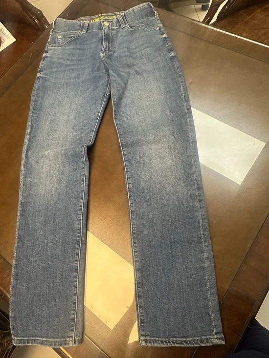 Lee Light Blue Extreme Motion Straight Fit Jeans - Picture 9 of 15